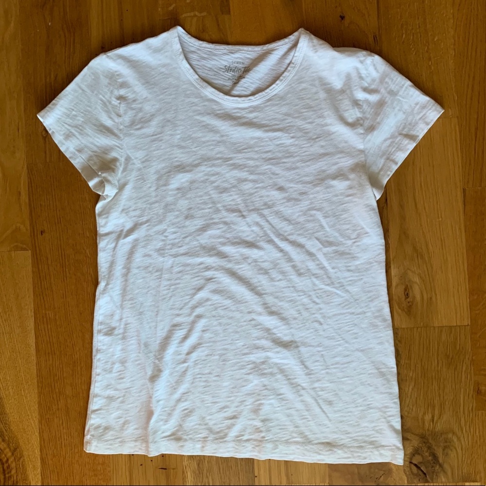 J. Crew Studio Tee in White